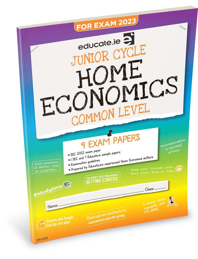 home economics assignments 2024