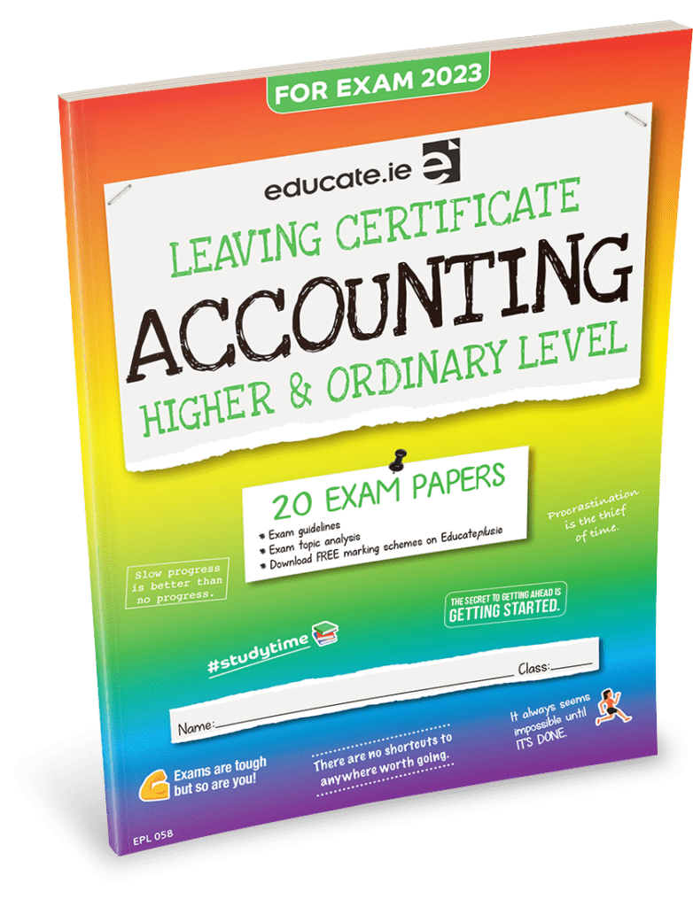 Accounting Higher & Ordinary Level Leaving Cert Exam Papers 2024 Exam